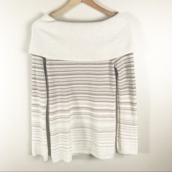 White House Black Market Off-the-Shoulder Sweater - Picture 8 of 8